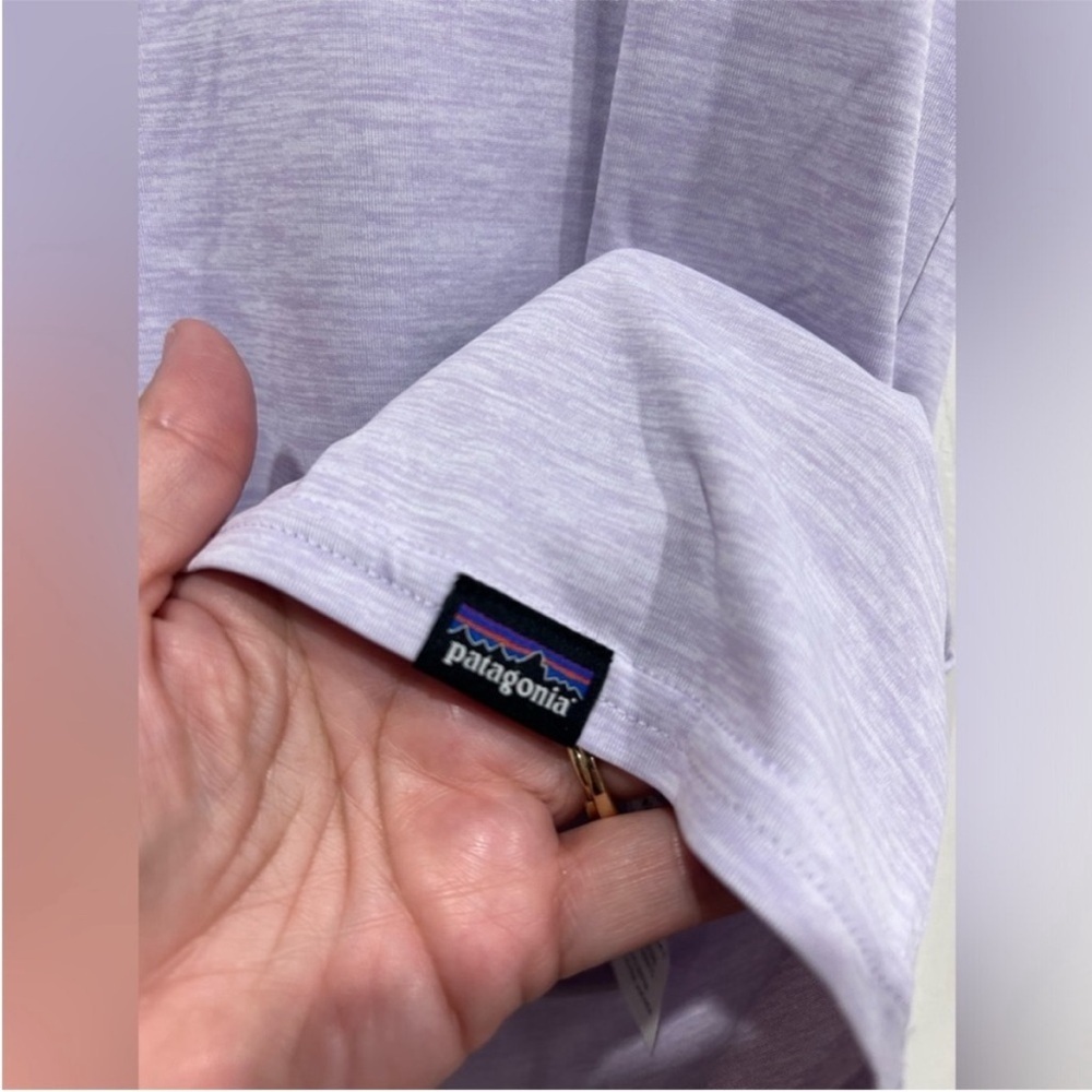 Patagonia Women's XL Cap Cool Daily T-Shirt Foxglove Purple NWT Capilene - Picture 5 of 7